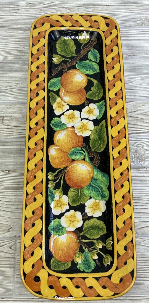 Vintage Hand-Painted “Dipinto A Mano” Console Tray/ah