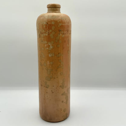 Antique Dutch Erven Lucas 1 L Stoneware Bottle /ah