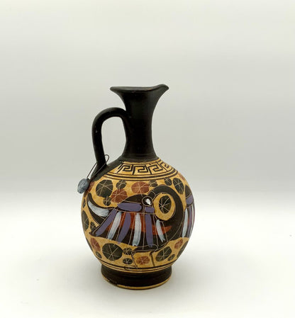 Copy Hand Painted Corinthian 628 BC Pottery Made in Greece /ah