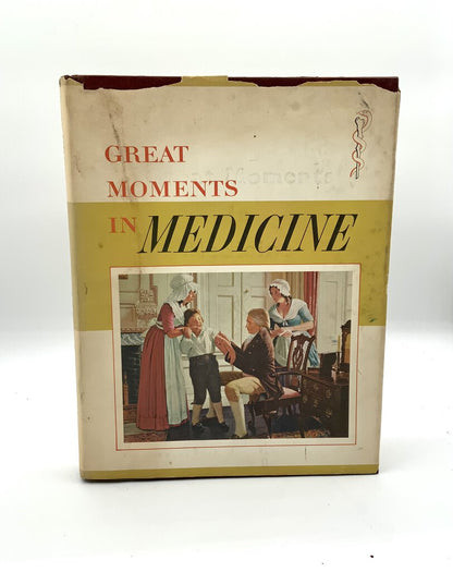 Great Moments in Medicine by George A Bender 1966 /ah