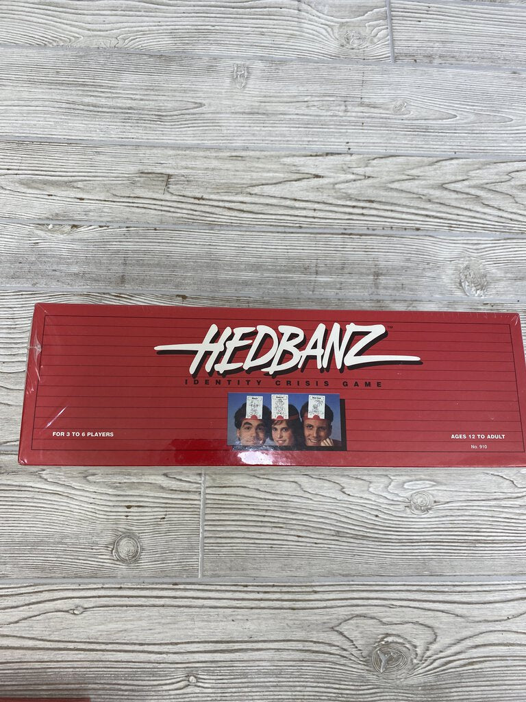 Vintage Hedbanz Identity Crisis Game 1991 New in Box /rw