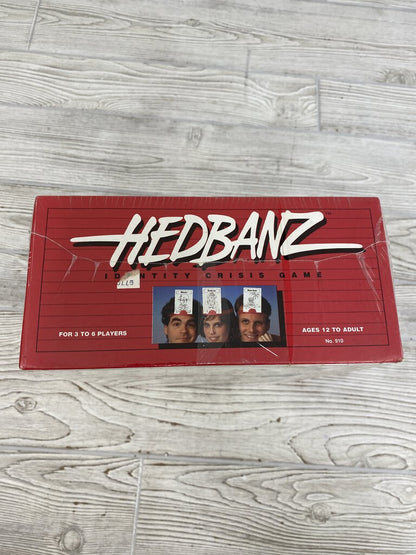 Vintage Hedbanz Identity Crisis Game 1991 New in Box /rw