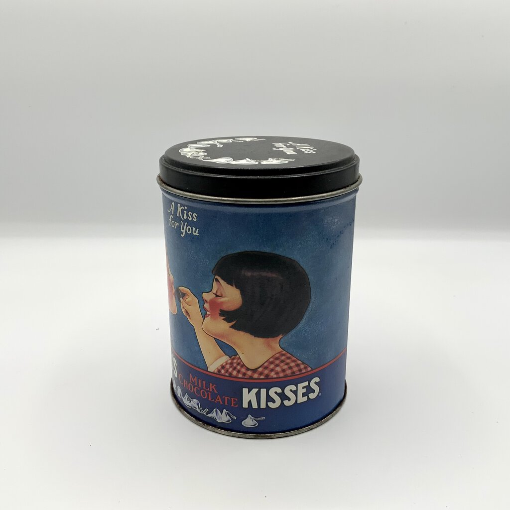 A Kiss For You Hershey’s Milk Chocolate Kisses Tin /ah