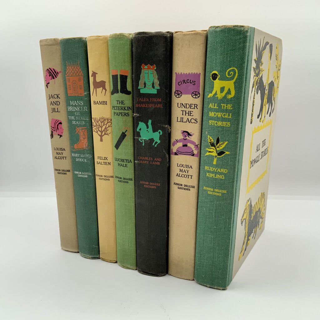 Junior Deluxe Editions Set of 7 Folk Tale Books /ah