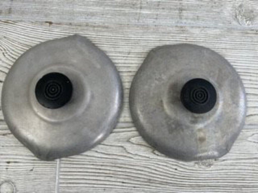 Wagnerware Magnalite Aluminum Pan Lids Only - Two 7” in diameter /rw