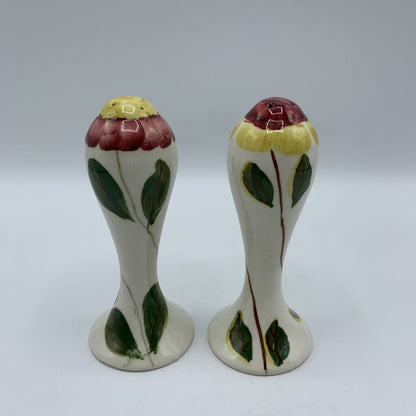 Vintage Blue Ridge Southern Potteries “Blossom Top” Salt & Pepper Shakers /hgo